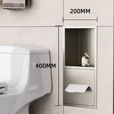 Nicho de ducha de acero inoxidable impermeable para soluciones de decoración del hogar y almacenamiento del baño