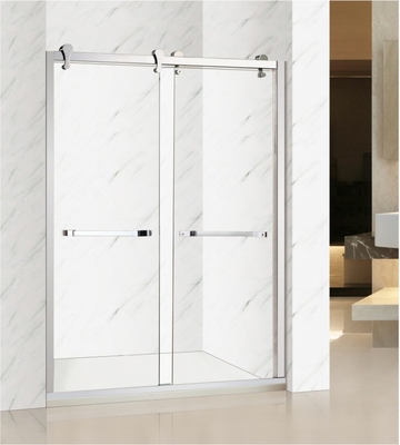 Cuarto de ducha impermeable de espalda a espalda con puertas plegables y rodillos deslizantes