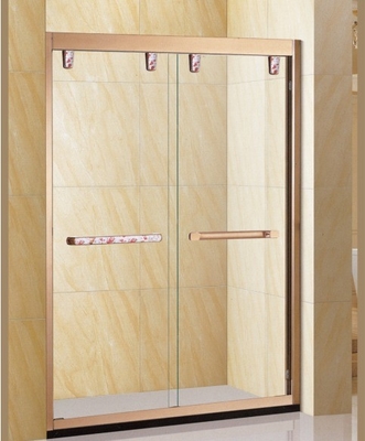 Cabina de ducha con puerta corredera de vidrio templado impermeable para Dubai Luxury Mobile Shower Room