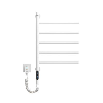 Baño único negro con toallas calientes con calefacción con toallas eléctricas estilo moda Amor