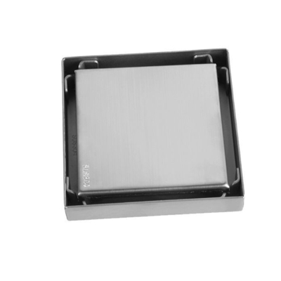 Desagüe de piso de acero inoxidable de 6 pulgadas para ducha invisible