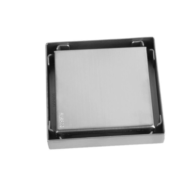 Desagüe de piso de acero inoxidable Push Down estilo emergente para ducha impermeable invisible