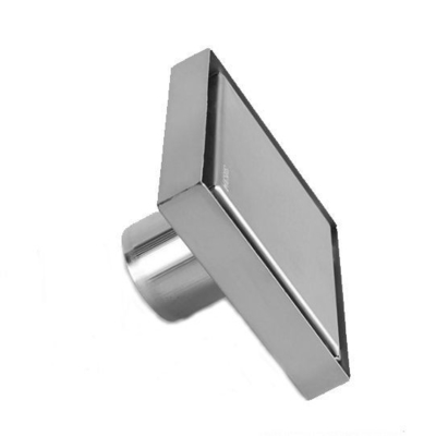 Desagüe de piso de acero inoxidable Push Down estilo emergente para ducha impermeable invisible