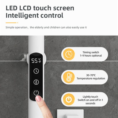 Estante de calefacción eléctrica para toallas de baño Estilo de moda para montaje en la pared