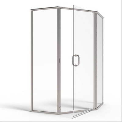 Agregue un toque de diseño moderno a su baño con puerta de ducha corredera y recinto
