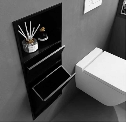 Mejorar su baño con un nicho de ducha de acero inoxidable elegante y diseño a prueba de agua