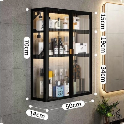 Estilo de diseño moderno Odm Nicho de ducha de baño con puerta de porcelana e impermeable