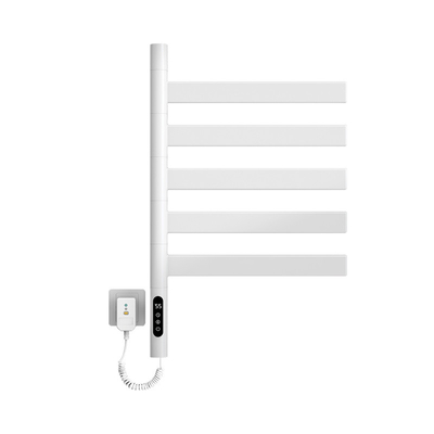 Superficie de acabado Acero inoxidable Electric Towel Calentador 500W para el radiador de baño