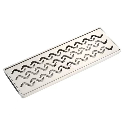 Moderno Moderno Moderno SS 304 316 Acero inoxidable Showroom lineal Desagüe Invisible