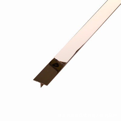 Cinturón de transición de azulejos de suelo de acero inoxidable en forma de T de 1 kg para diseño de interiores de muebles