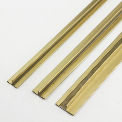 Cinturón de transición de azulejos de suelo de acero inoxidable en forma de T de 1 kg para diseño de interiores de muebles