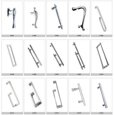 Accesorios para la sala de ducha de cabina aislada con forma de bandeja redonda y estilo abierto deslizante
