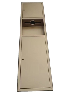 Nicho de acero inoxidable Productos para el hogar Lobby moderno caja de tejidos con diseño moderno