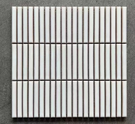 Tejas Kitkat de mármol 3D en blanco rosa verde azul impreso para la pared interior del baño