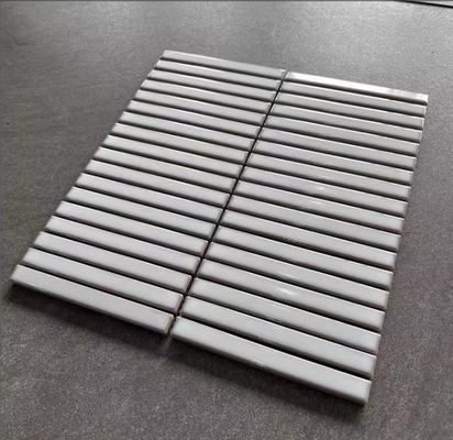 Tejas Kitkat de mármol 3D en blanco rosa verde azul impreso para la pared interior del baño