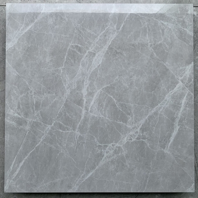 600*600mm Cerámica de porcelana pulida de aspecto de mármol azulejos de pared vidriados para el piso del baño
