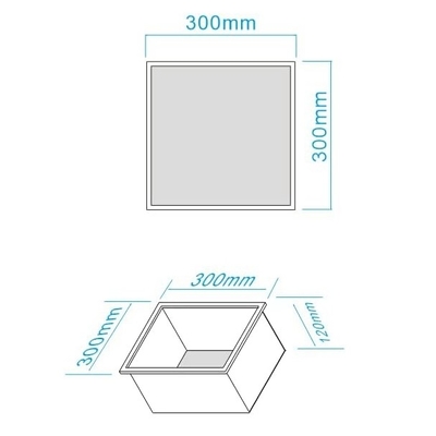 Baño moderno Nicho de ducha impermeable Ducha de pared para la renovación del baño