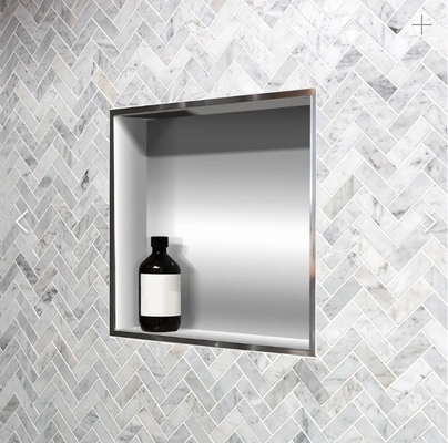 Baño moderno Nicho de ducha impermeable Ducha de pared para la renovación del baño
