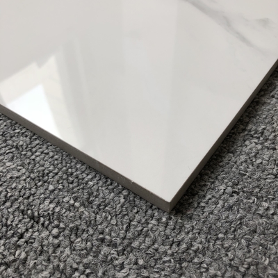 Absorción de agua 0,5% 60x60cm Dorado Calacatta Porcelana Vidriado azulejos de pared blancos
