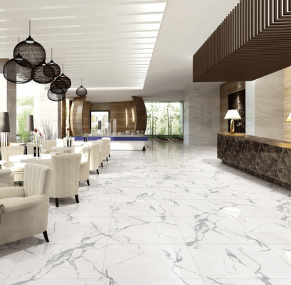 Hotel Villa Carreaux de azulejos de mármol Sol 60x60 para el fondo blanco de la pared en el salón