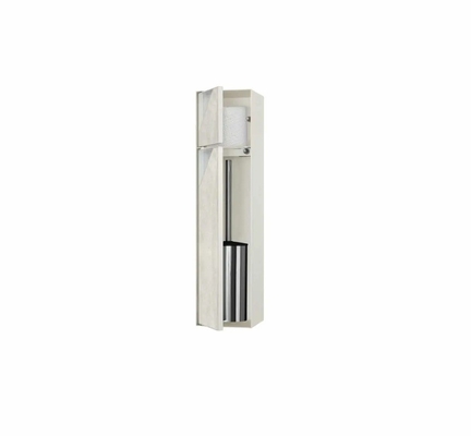 Diseño moderno Pinceleta de baño de acero inoxidable con nicho de pared incorporado y luces de la sala de baño de larga duración 2023