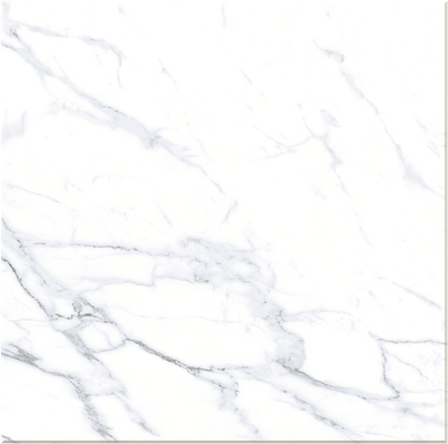 Tiles de porcelana de estilo moderno Bianco Carrara Blanco para la decoración de la sala de estar