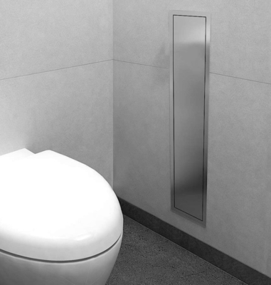 Stainless Color Original Soluciones de Nicho Salón de Baño Pinceles de aseo Opciones de almacenamiento