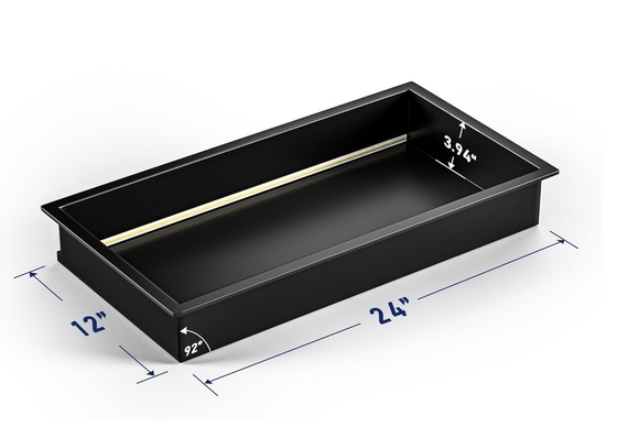 Nicho de ducha de acero inoxidable impermeable con estilo de diseño moderno ligero 12 x 36 Comentarios