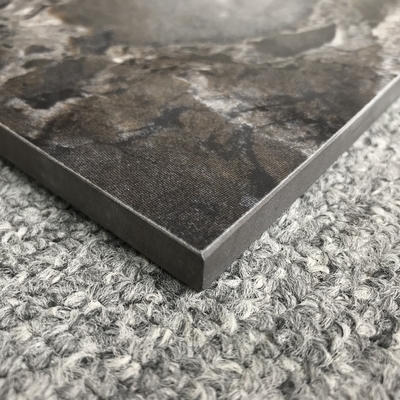 60 x 60 cm Porcelanato Negro y blanco cuadriculado de piedra de mármol azulejos de suelo en acabado mate