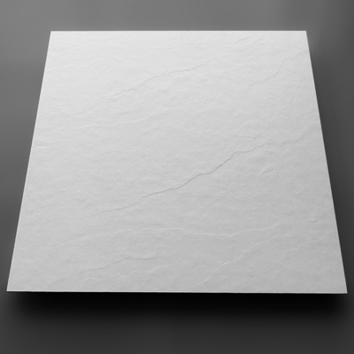 Grado AAA Tejas de suelo de cerámica homogéneas blancas 600x600 10 mm de espesor con superficie áspera