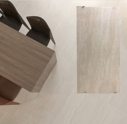 24x48 Italian Travertine Piedra Mirar azulejos de porcelana 60x120 600x1200 para la pared interior