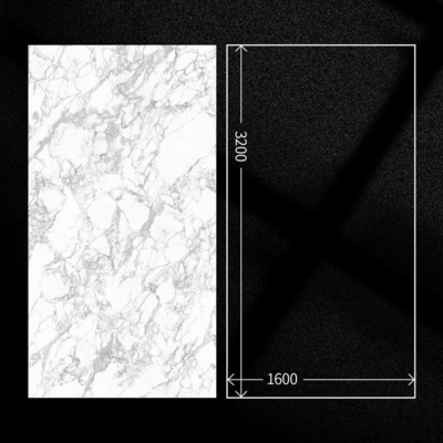 1200x2400mm de gran tamaño porcelana pulida y vidriada azulejos de suelo de mármol para el salón