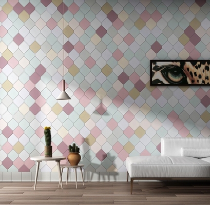 Absorción de agua 0,5% Grado AAA Subway Texturas brillantes mosaico de vidrio para backsplash