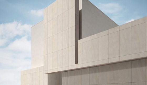 Diseño moderno 2 cm de superficie áspera no resbaladiza de piedra porcelana para escaleras al aire libre