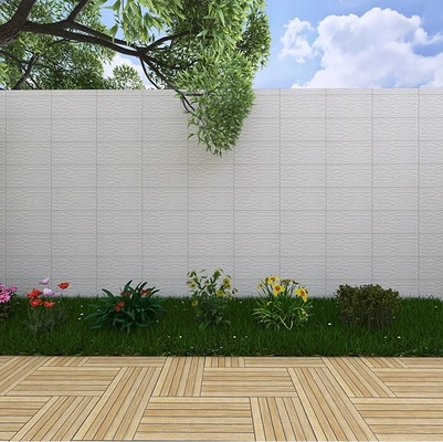 3d Pared exterior de la casa revestimiento de la pared exterior de piedra de diseño de azulejos de ladrillo Borders Tipo de azulejos